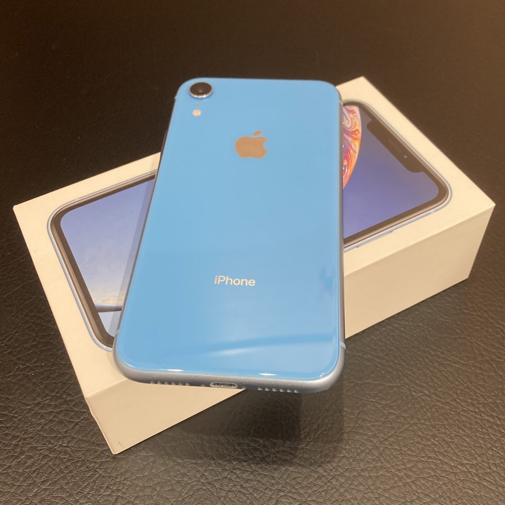 SIMロック解除(docomo)iPhoneXR 128GB ブルー MT0U2J/A