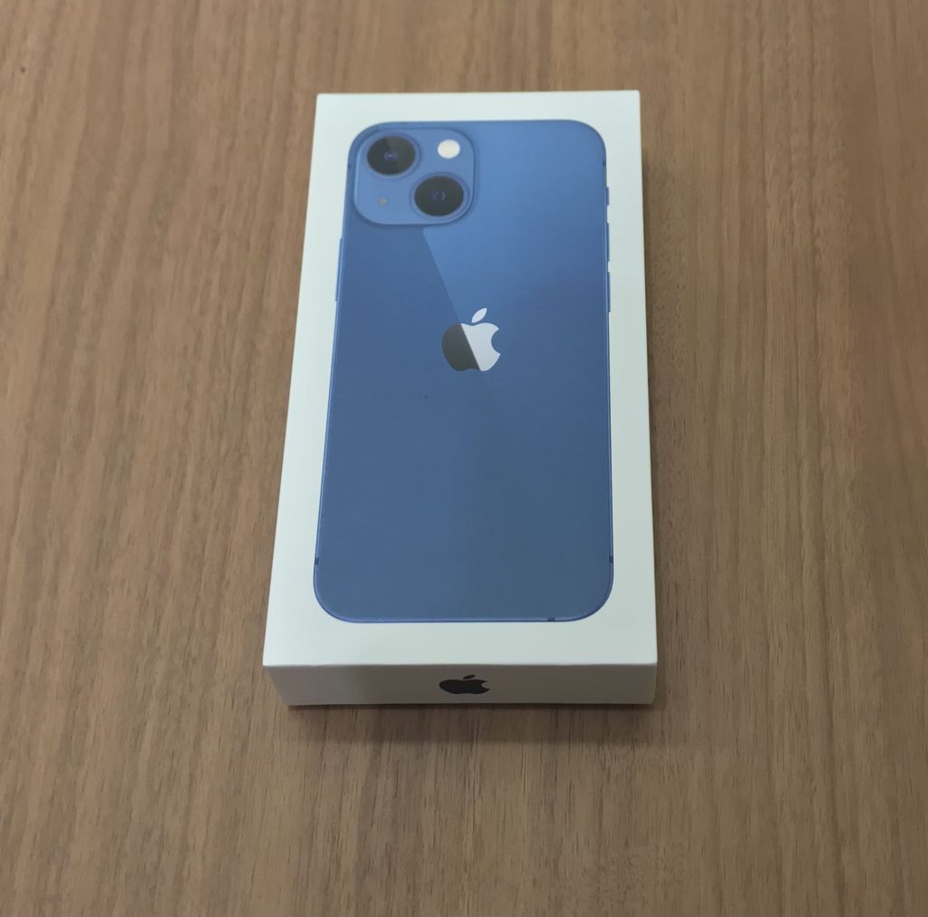 国内版SIMフリー iPhone13 mini 128GB ブルー MLJH3J/A 買取実績