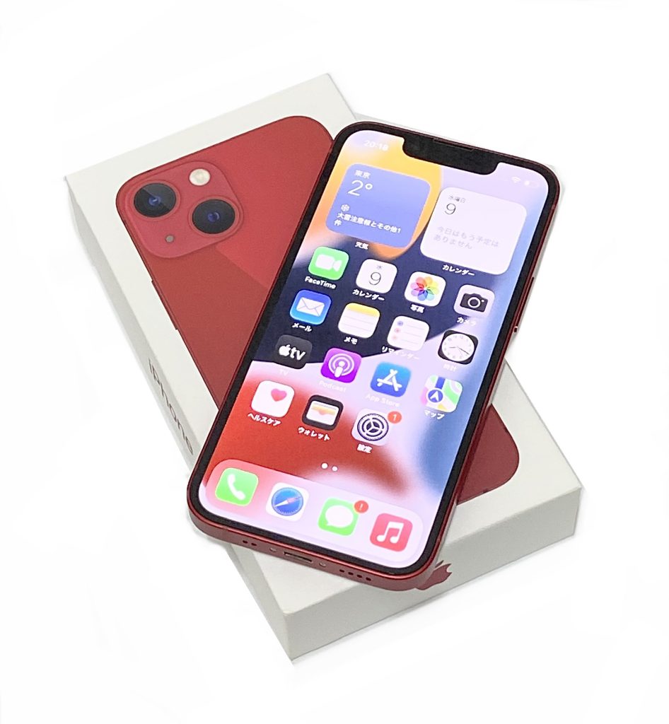 国内版SIMフリー iPhone13 mini 512GB (PRODUCT)RED MLJW3J/A