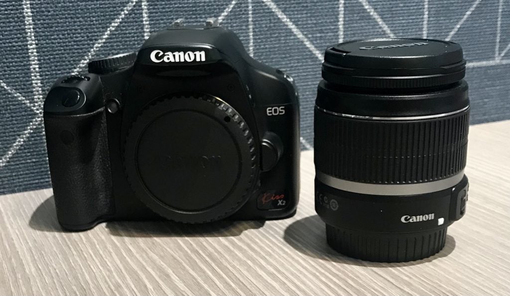 Canon/キヤノン デジタル一眼レフカメラ EOS Kiss X2 レンズキット