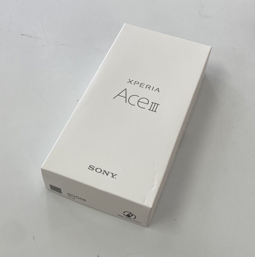 au/SIMロック解除済 SONY Xperia Ace III Gray SOG08