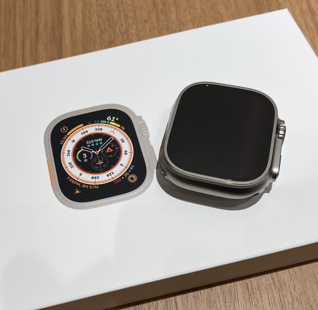 Apple Watch Ultra GPS+Cellularモデル 49mm オレンジアルパインループ S MNHH3J/A