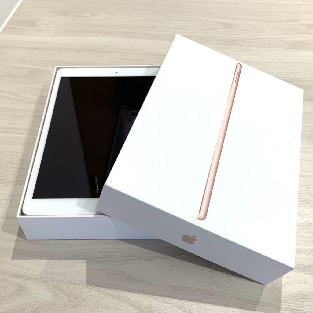 SIMロック解除(au) iPad 第7世代 32GB ゴールド MW6D2J/A
