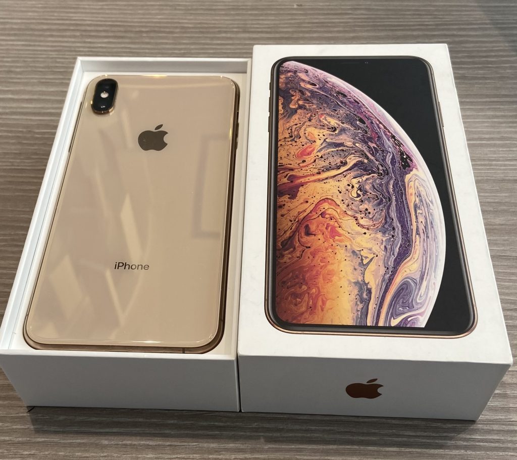 au/SIMロック解除済み iPhone XS Max 256GB ゴールド MT6W2J/A