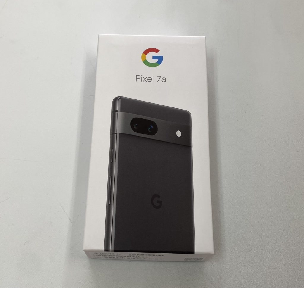 SIMロック解除(au)Google Pixel 7a Charcoal G82U8