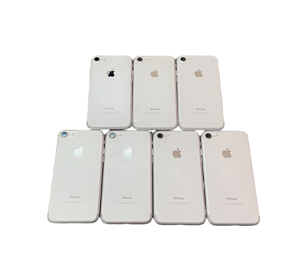 docomo/SIMロック解除済 iPhone7 32GB シルバー MNCF2J/A 7台