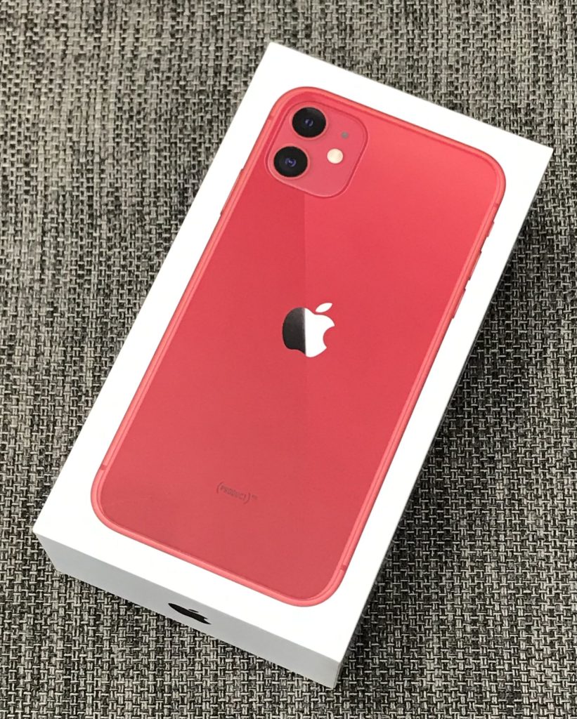 SoftBank/SIMロック解除済み iPhone11 128GB レッド MWM32J/A