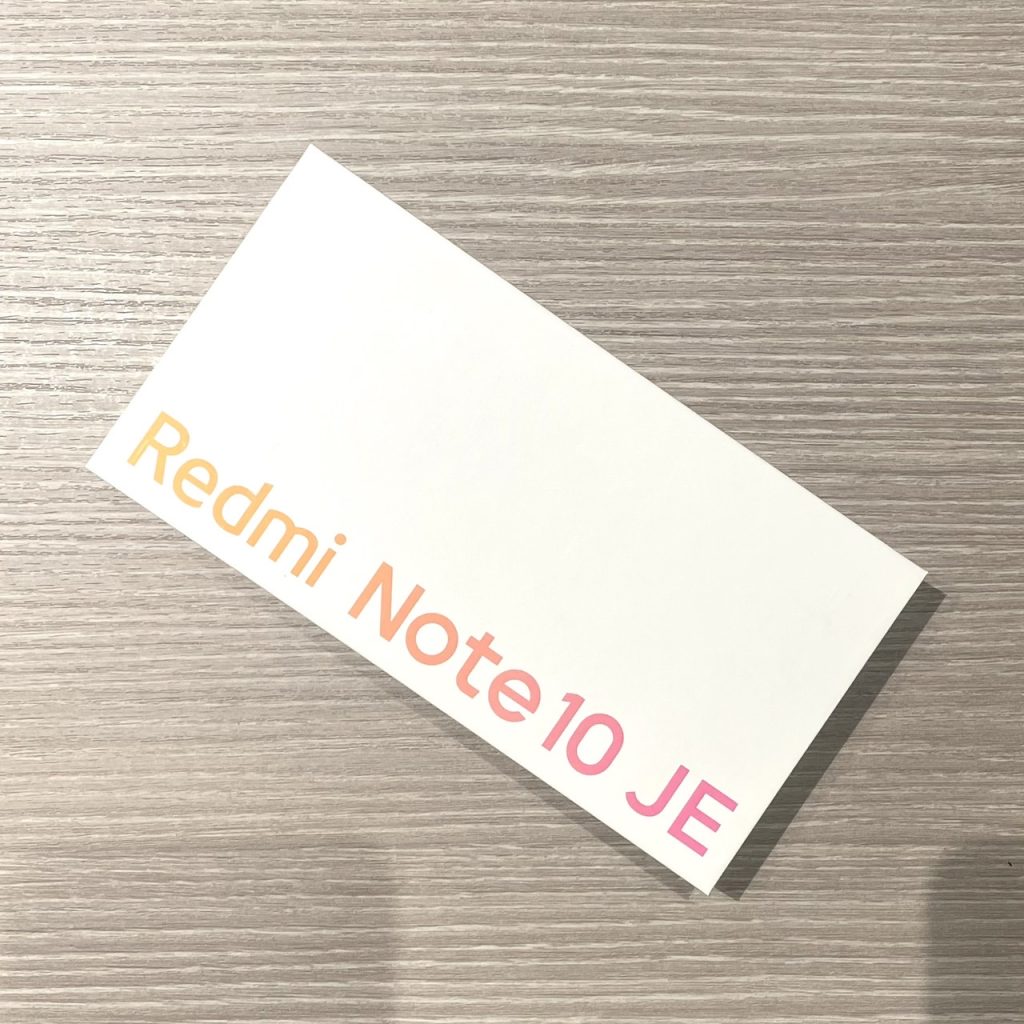 SIMロック解除(au) Redmi Note10 JE 4GB/64GB クロームシルバー XIG02