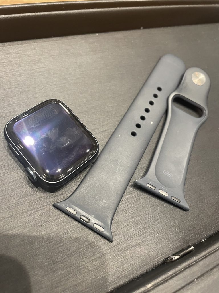 AppleWatch Series7 41mm GPS ミッドナイトアルミ/スポーツバンド ミッドナイト MKMX3J/A