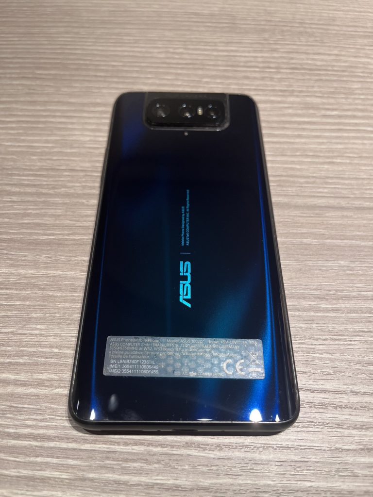 ASUS ZenFone7 ZS670KS(SIMフリー)