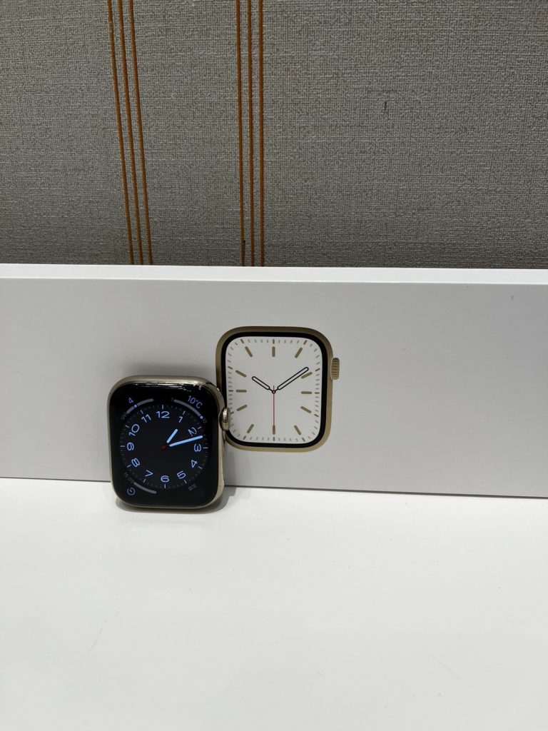 Apple Watch Series7 45mm Cellular ゴールドステンレス MKJY3J/A