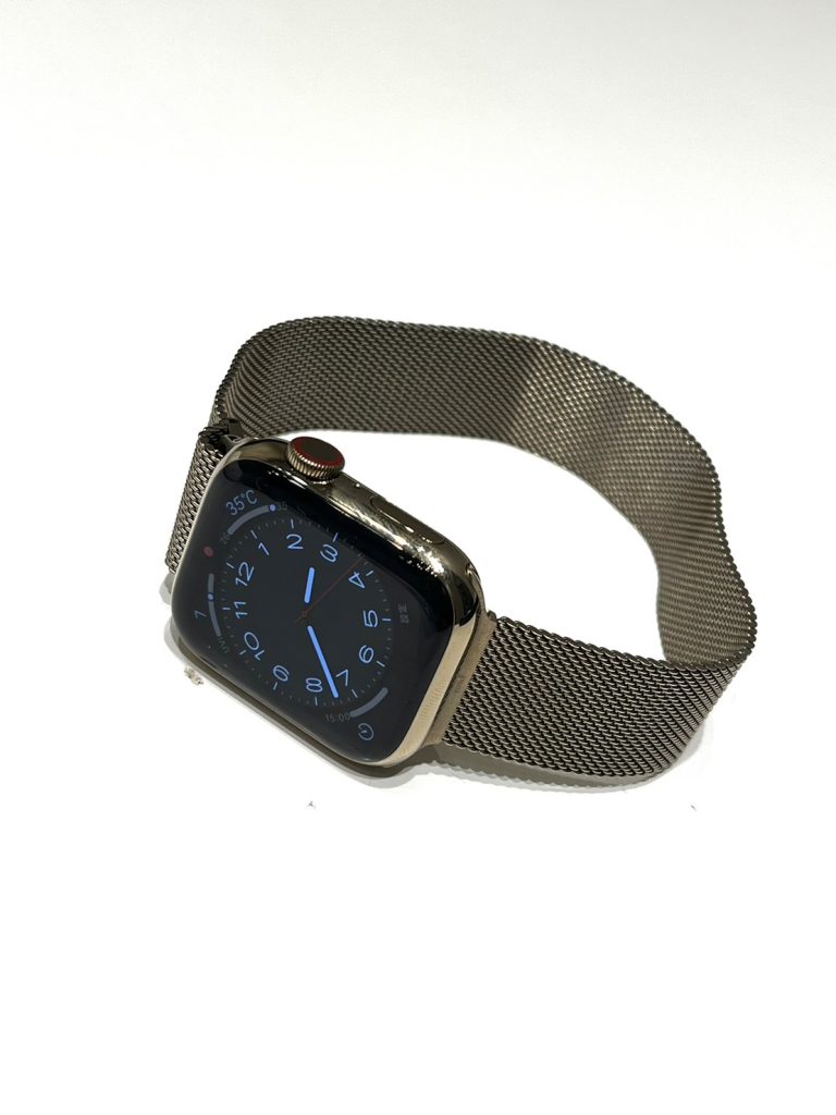 Apple Watch Series 8　GPS+Cellularモデル 41mm MNJF3J/A [ゴールドステンレススチールケース/ゴールドミラネーゼループ]
