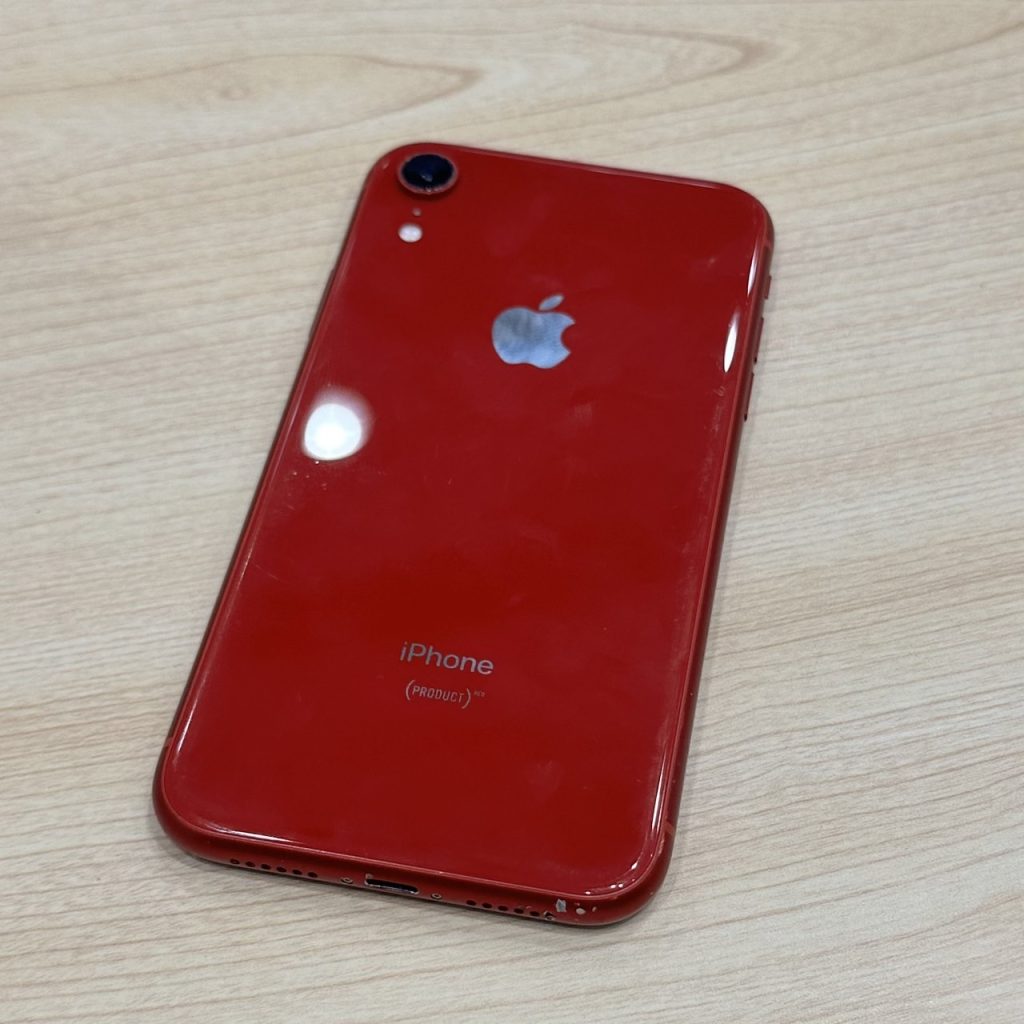 SIMロック解除済み au iPhoneXR 64GB レッド MT062J/A