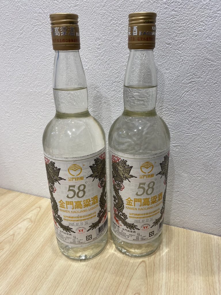 台湾銘酒　金門高粱酒 58度/750ml/瓶
