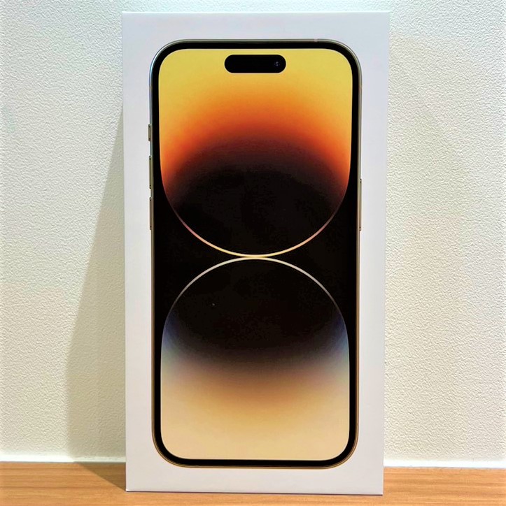 SIMロック解除(Softbank) iPhone14Pro 128GB ゴールド MQ073J/A
