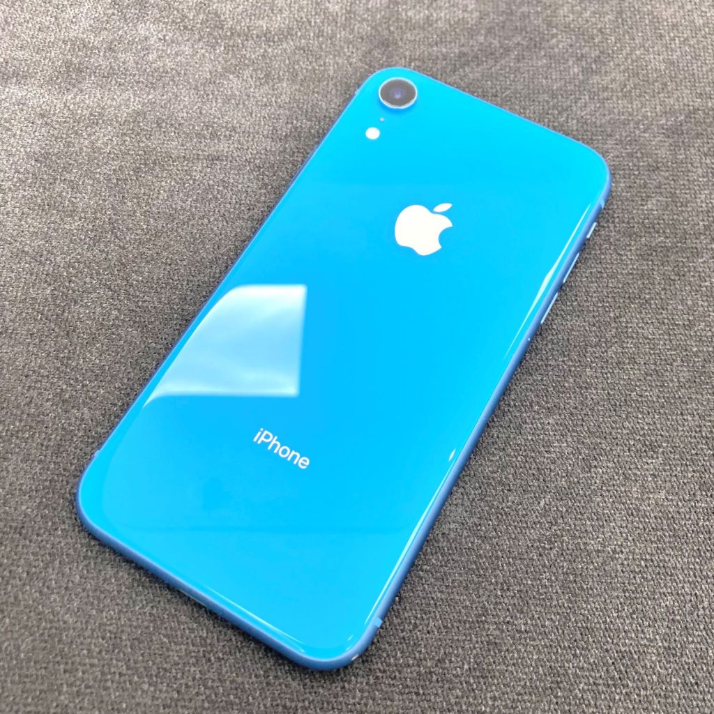 SIMロック解除(softbank) iPhone XR 64GB ブルー MT0E2J/A