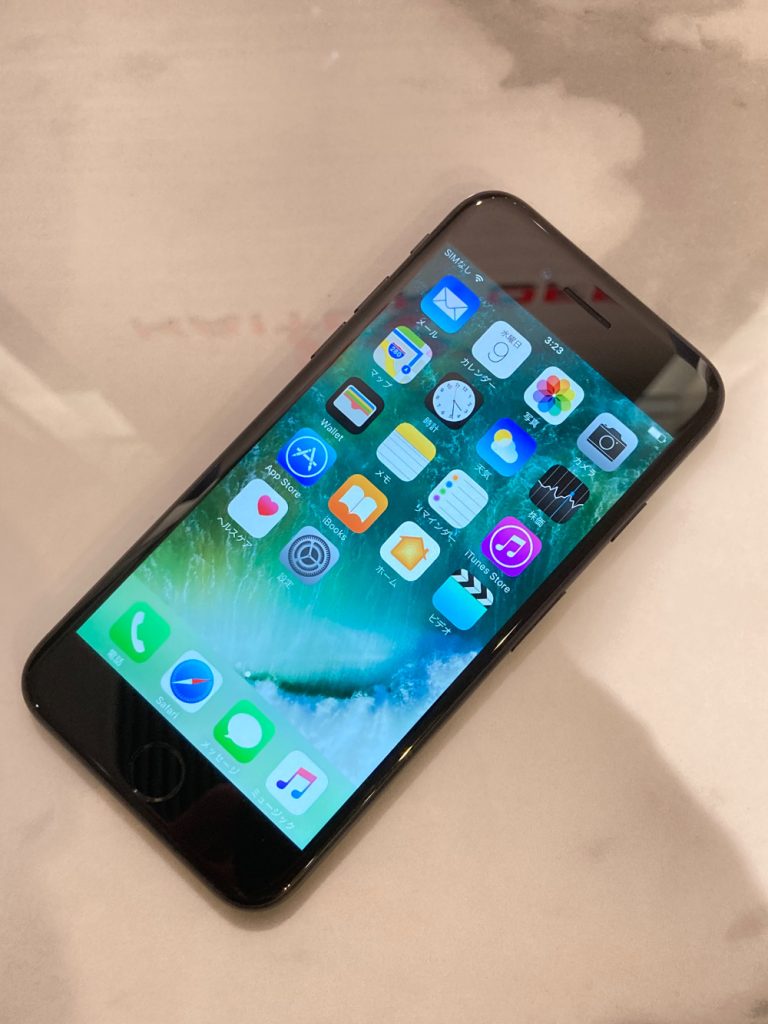 Softbank/iPhone7 128GB SIMロック解除済み ブラック MNCK2J/A