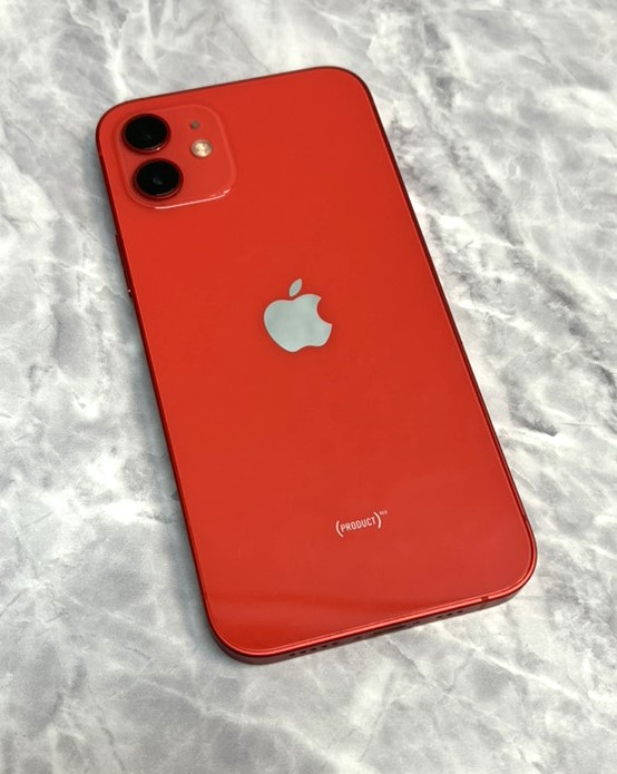 ネットワーク利用制限×iPhone12 128GB レッド MGHW3J/A