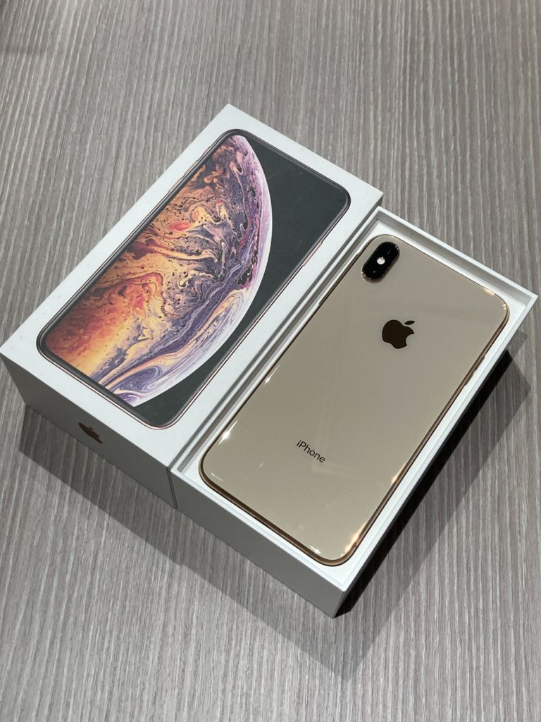 海外版SIMフリー iPhoneXS MAX 256GB ゴールド MT762ZA/A