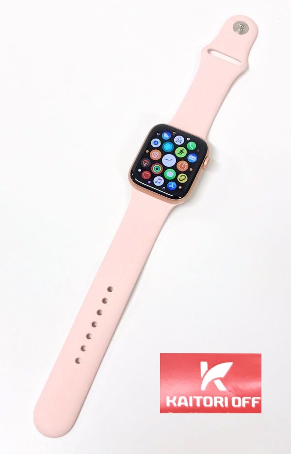 Apple Watch Series 5 GPS+Cellularモデル 44mm MWWD2J/A ピンクサンドスポーツバンド ステンレススチールケース