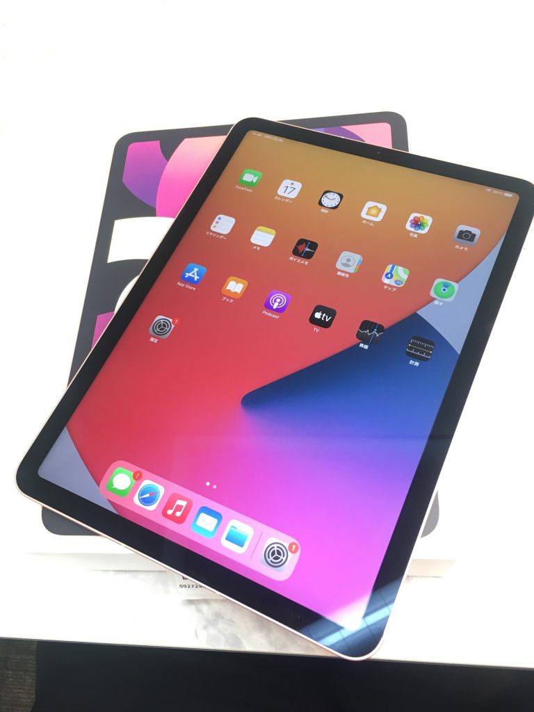 iPad Air 第4世代/2020 Cellular 64GB ローズゴールド MYGY2J/A