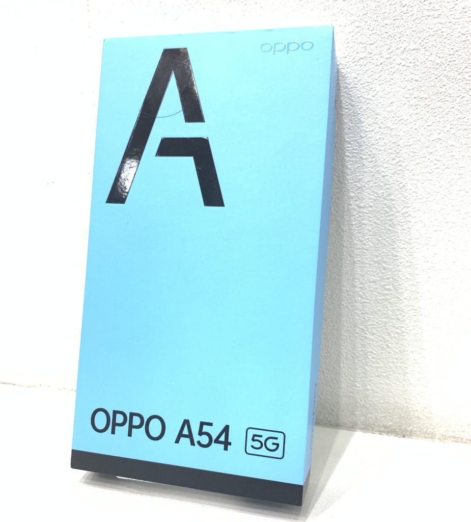 UQmobile SIMフリー OPPO A54 5G シルバーブラック OPG02