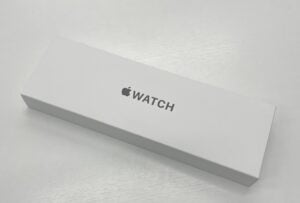 Apple Watch SE 第2世代 GPSモデル 44mm シルバー ストームブルースポーツバンド MREE3J/A