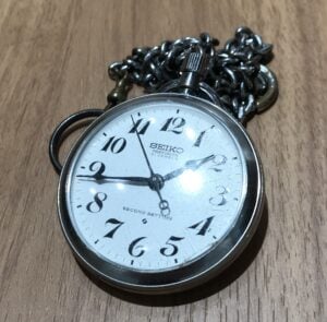 セイコー プレシジョン 懐中時計 手巻き 6110-0010T