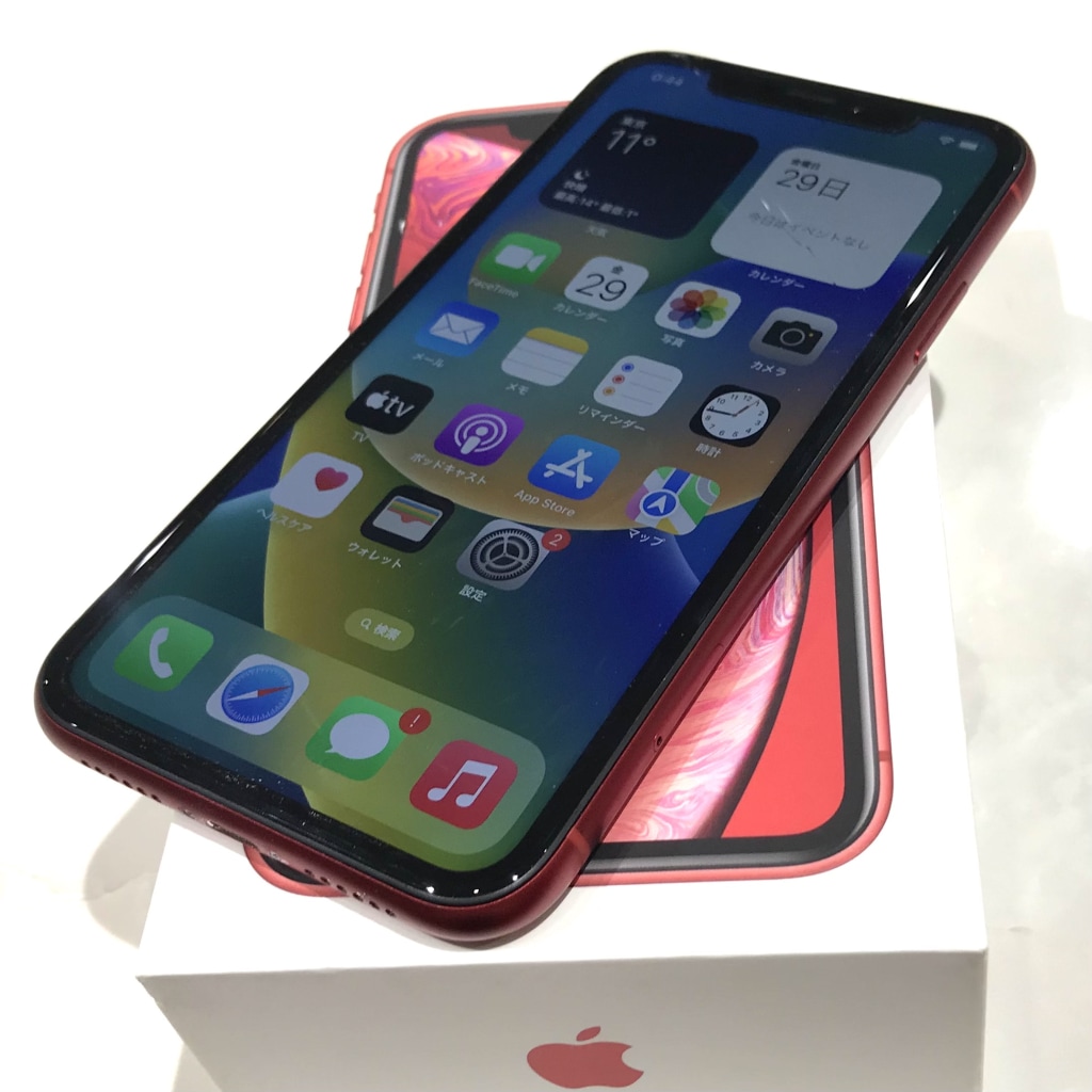 SIMロック解除(docomo) iPhoneXR 128GB レッド MT0N2J/A