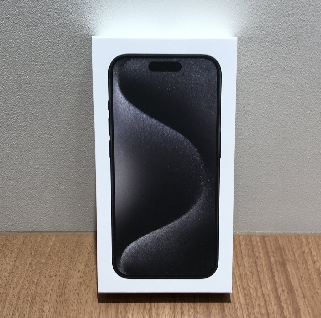 広島本店｜iPhone買取｜端末買取｜国内版SIMフリー iPhone15Pro 256GB ブラックチタニウム MTUC3J/A 買取実績