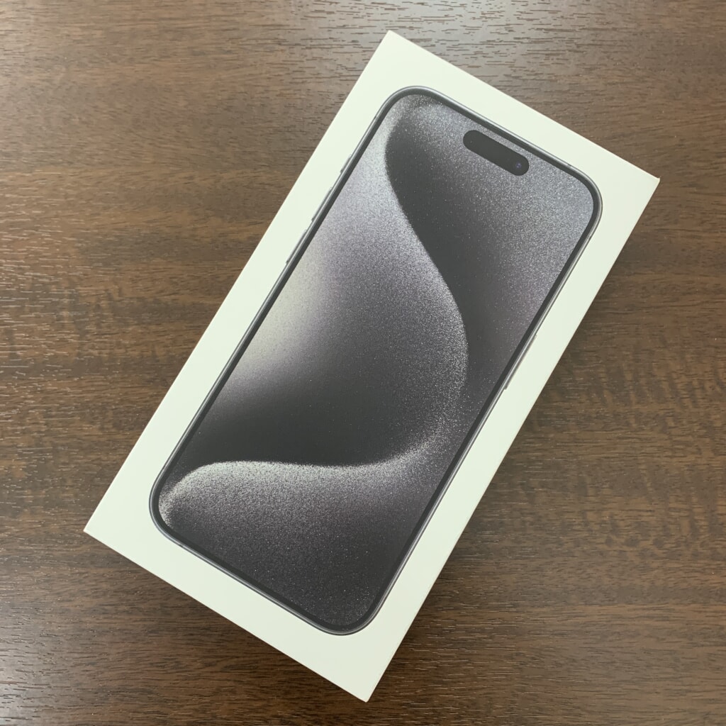 国内版SIMフリー iPhone15Pro 256GB ブラックチタニウム MTUC3J/A