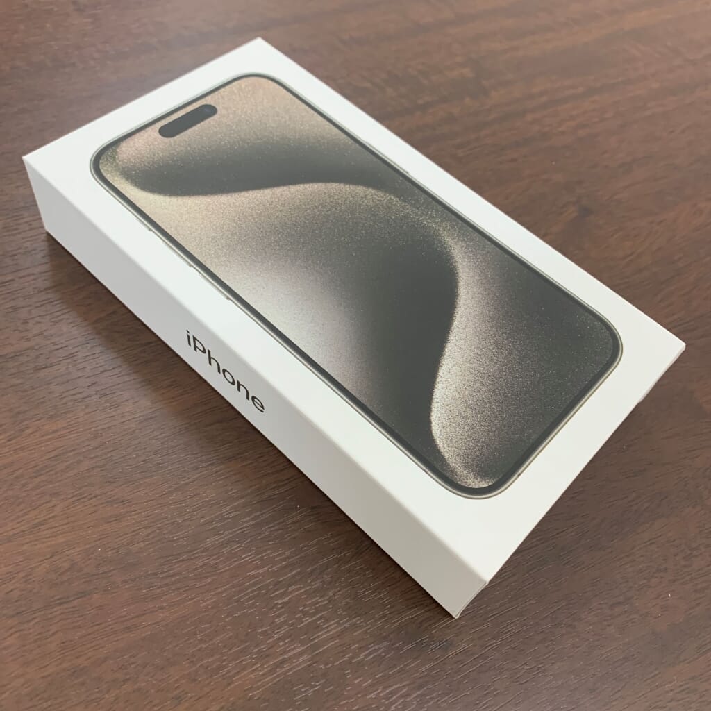 iPhone15Pro 512GB ナチュラルチタニウム MTUK3JA