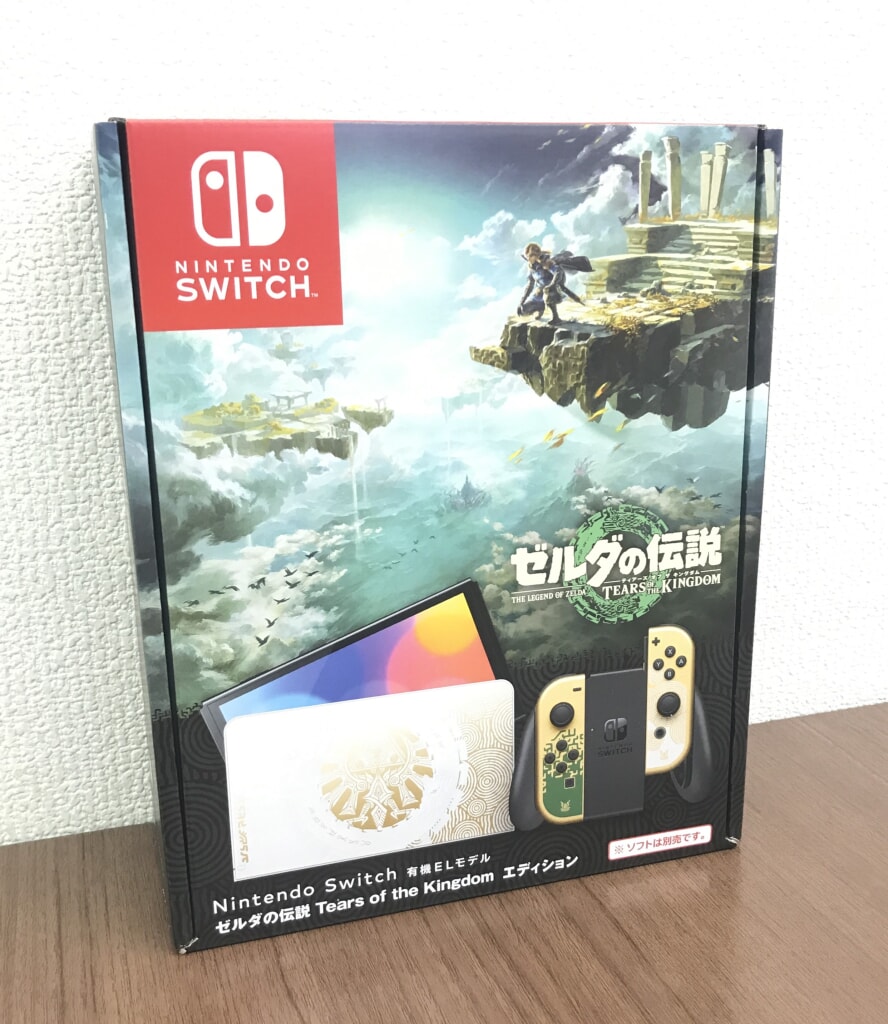 Nintendo Switch 本体 有機ELモデル HEG-S-KDAAA ゼルダの伝説 ティアーズ オブ ザ キングダムエディション