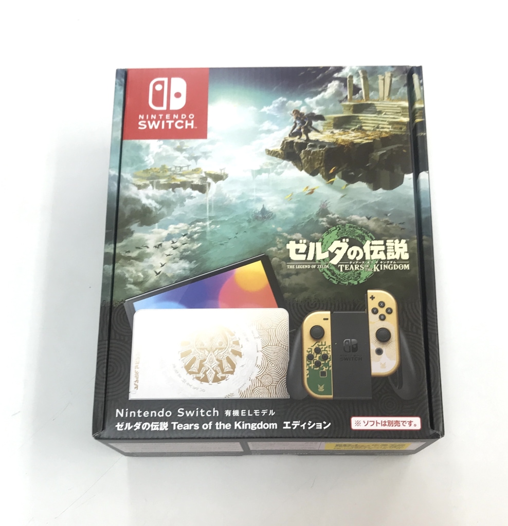 Nintendo Switch 有機ELモデル ゼルダの伝説 ティアーズ オブ ザ キングダムエディション HEG-S-KDAAA