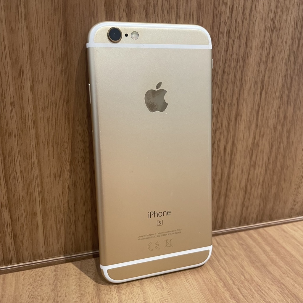 au/SIMロック解除済 iPhone6s 32GB ゴールド MN112J/A