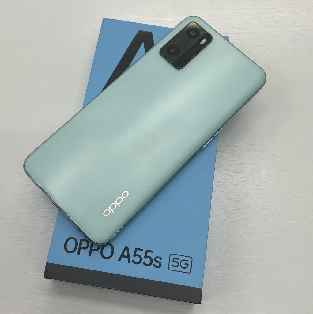 OPPO A55s 5G グリーン 4GB 64GB A102OP