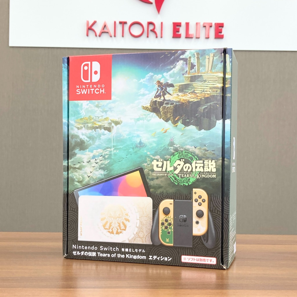 Nintendo Switch 有機ELモデル ゼルダの伝説 ティアーズ オブ ザ キングダムエディション HEG-S-KDAAA