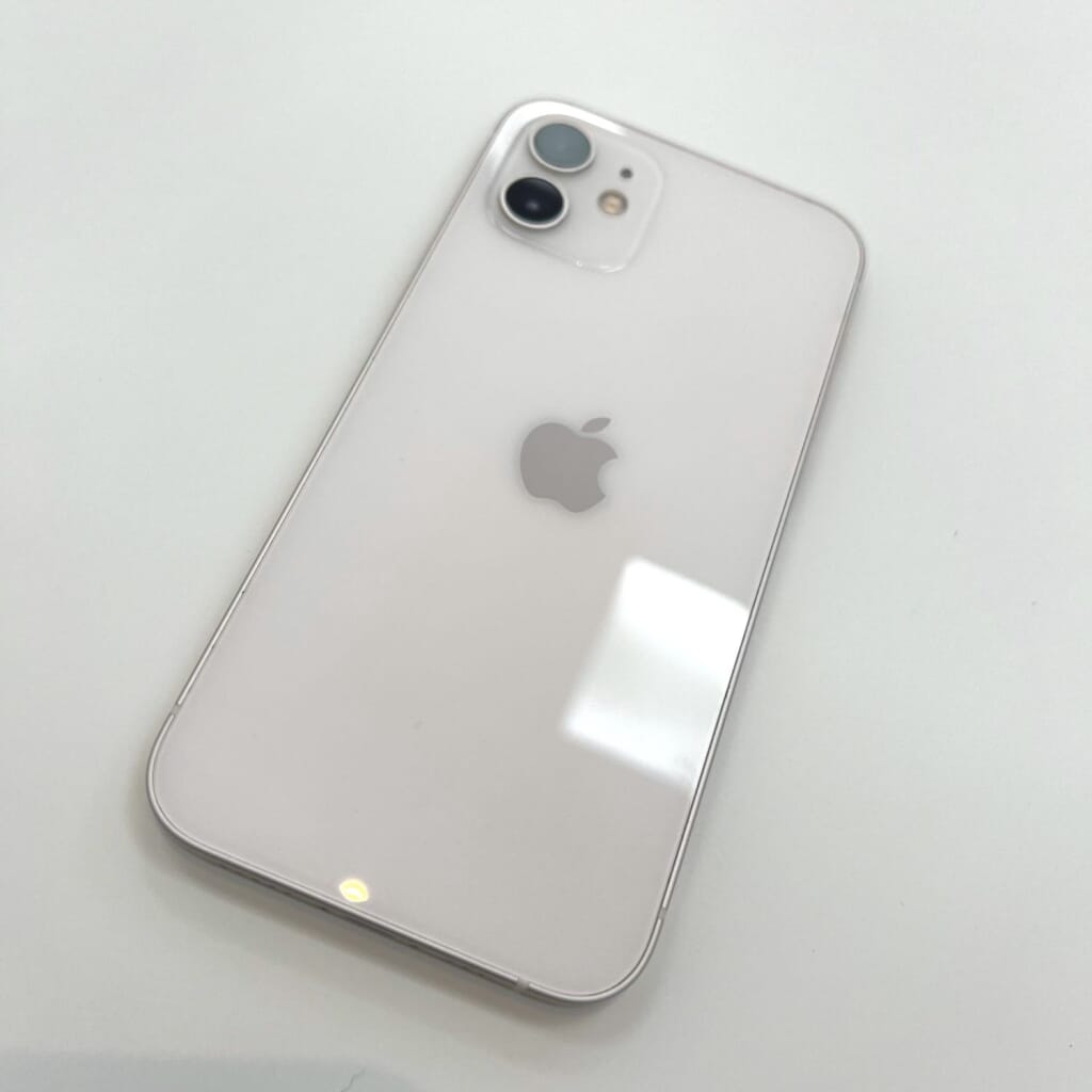 国内版SIMフリー iPhone12 64GB ホワイト MGHP3J/A 赤ロム