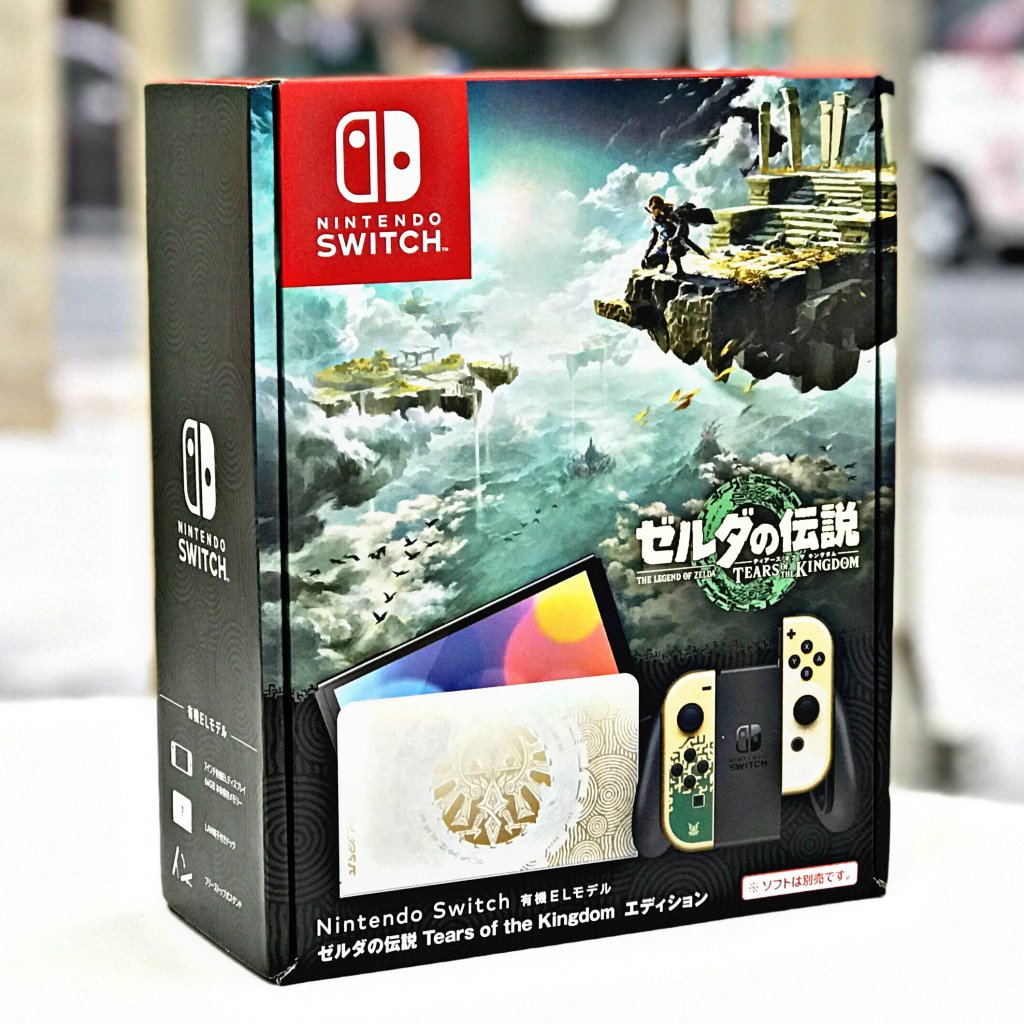 Nintendo Switch 本体 有機ELモデル ゼルダの伝説 ティアーズ オブ ザ キングダムエディション HEG-S-KDAAA