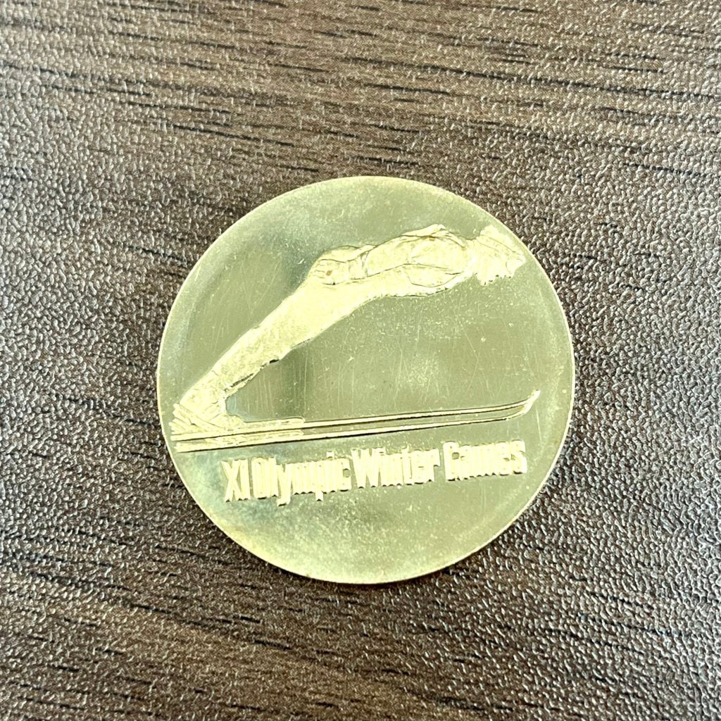 第11回札幌オリンピック冬季大会記念メダル 1972年 金貨
