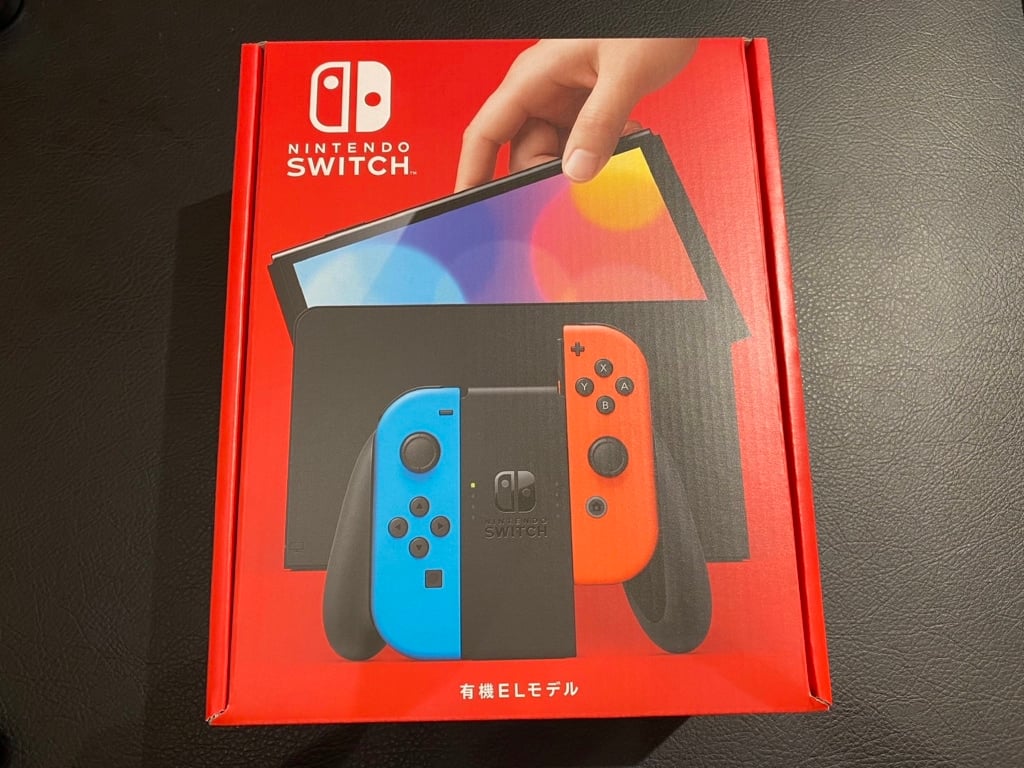Nintendo Switch 有機ELモデル ネオンブルー・ネオンレッド HEG-001