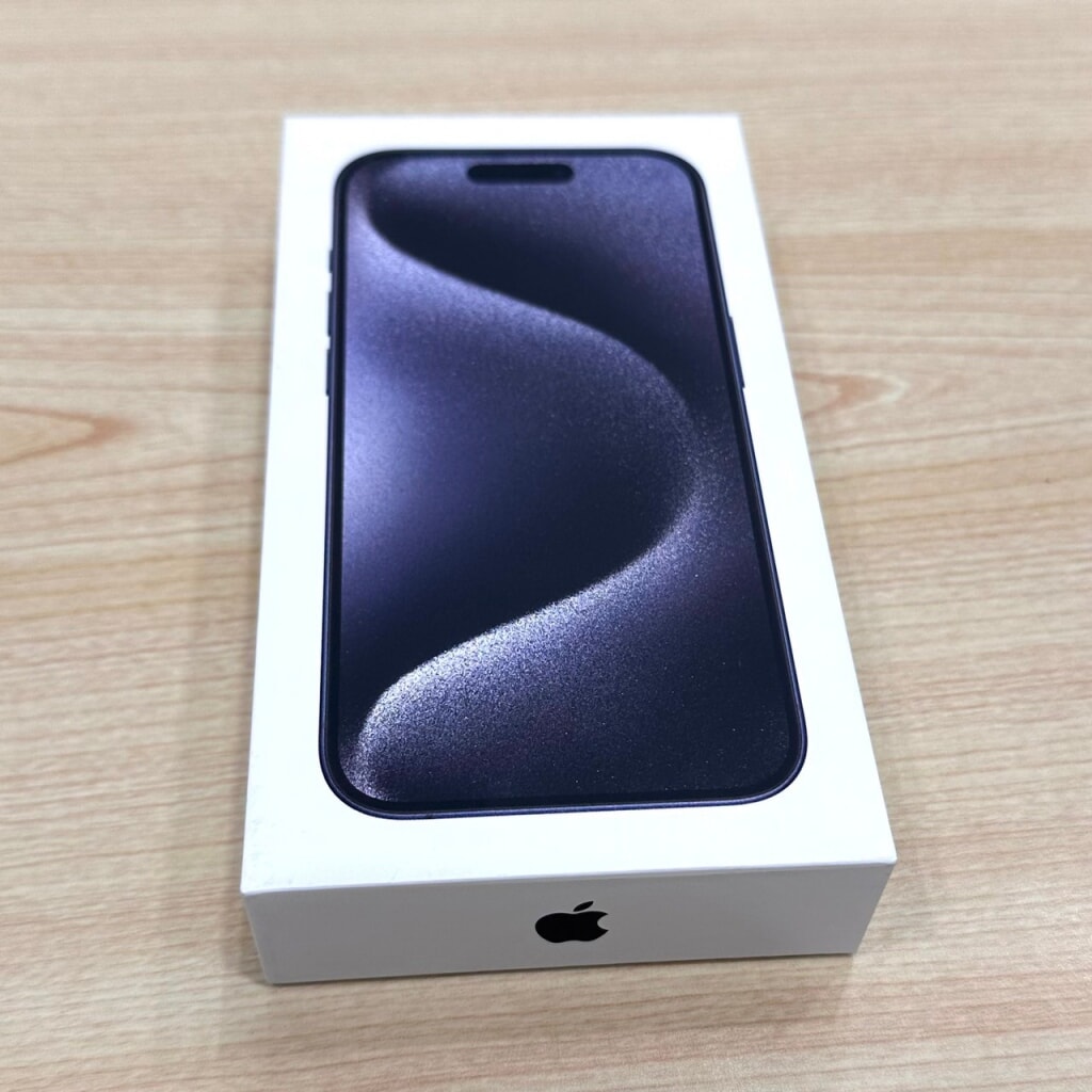 Softbank iPhone15Pro 1TB ブルーチタニウム MTUU3J/A