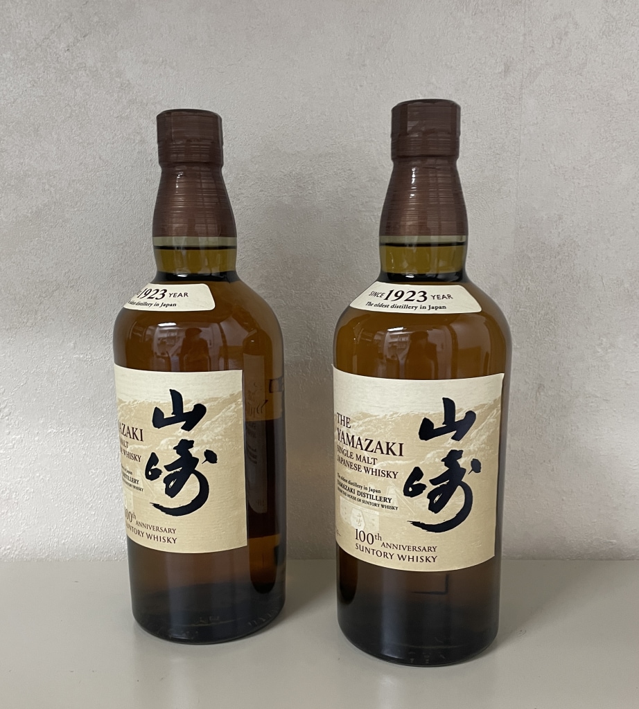 サントリー 山崎 NV 100周年記念 蒸溜所ラベル 700ml/瓶/43％