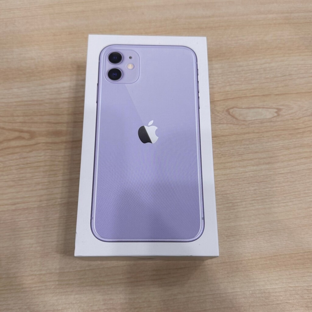 SIMロック解除(Softbank)iPhone11 64GB パープル MWLX2J/A