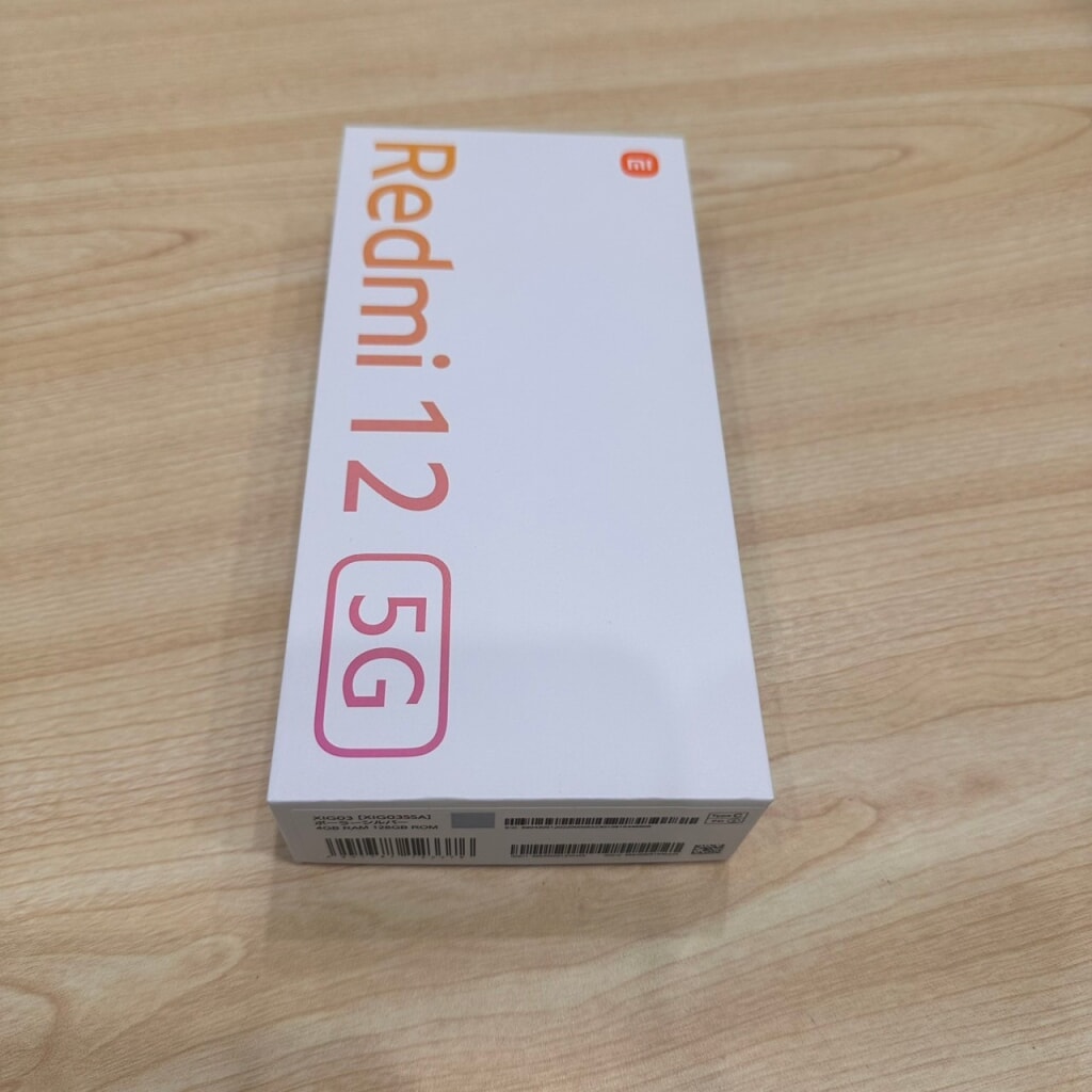 SIMロック解除(au) Xiaomi Redmi 12 5G XIG03