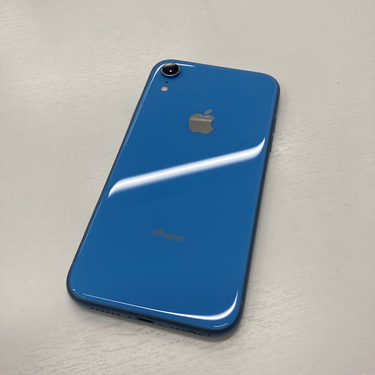 SIMロック解除(Softbank)iPhoneXR 64GB ブルー MT0E2J/A