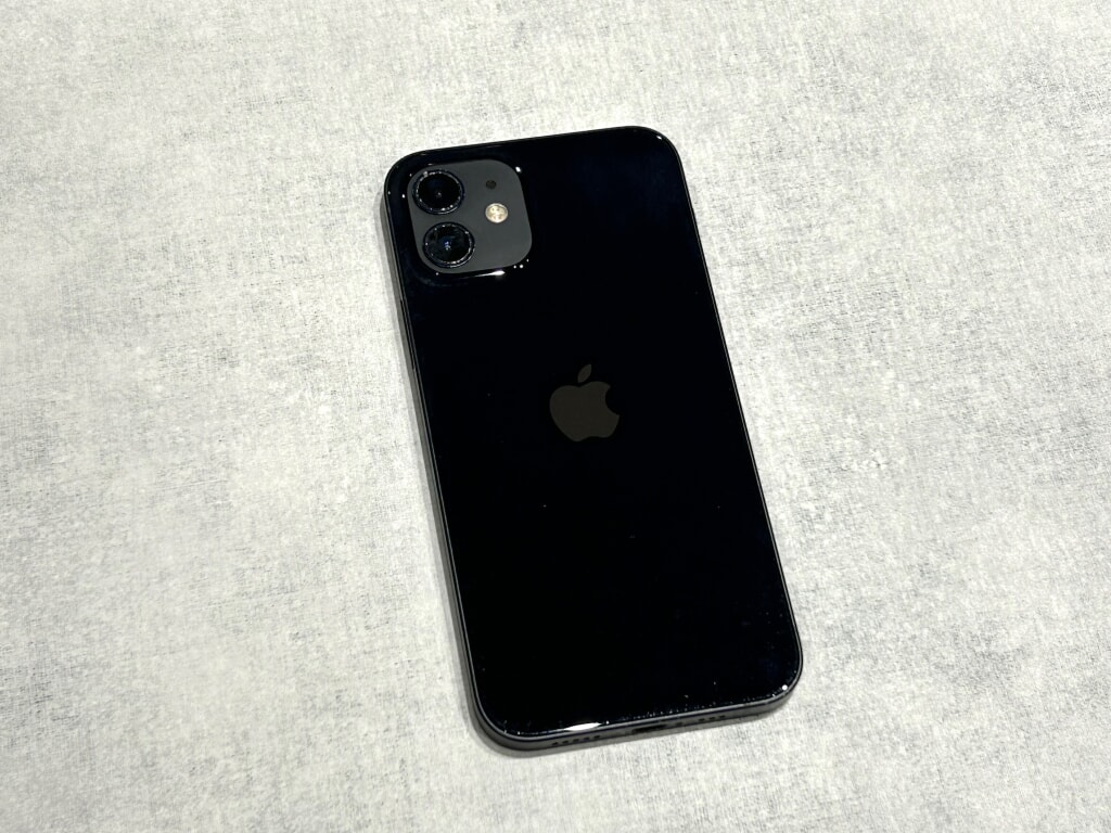 SIMロック解除(softbank) iPhone12 128GB ブラック MGHU3J/A