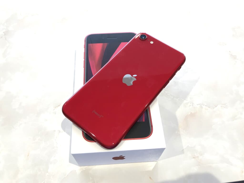 倉敷店｜端末買取｜国内版SIMフリー iPhoneSE2 128GB レッド MXD22J/A 買取実績