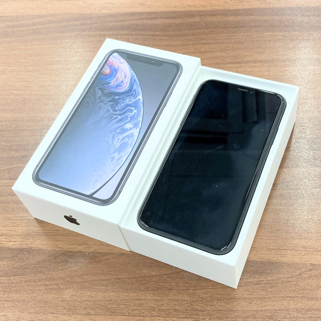 softbank/SIMロック解除 iPhoneXR 128GB ブラック MT0G2J/A