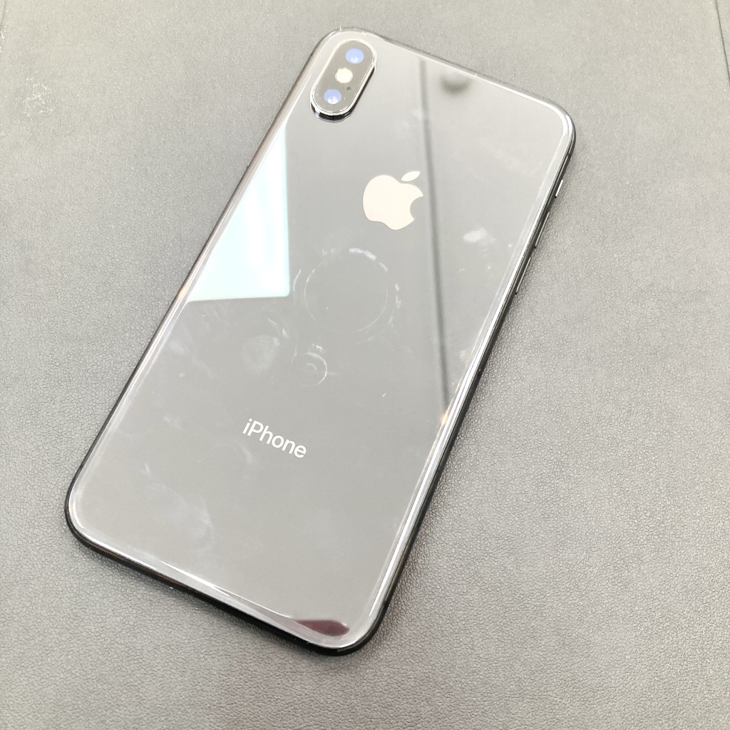 SIMロック解除(docomo) iPhoneX 64GB スペースグレイ MQAX2J/A